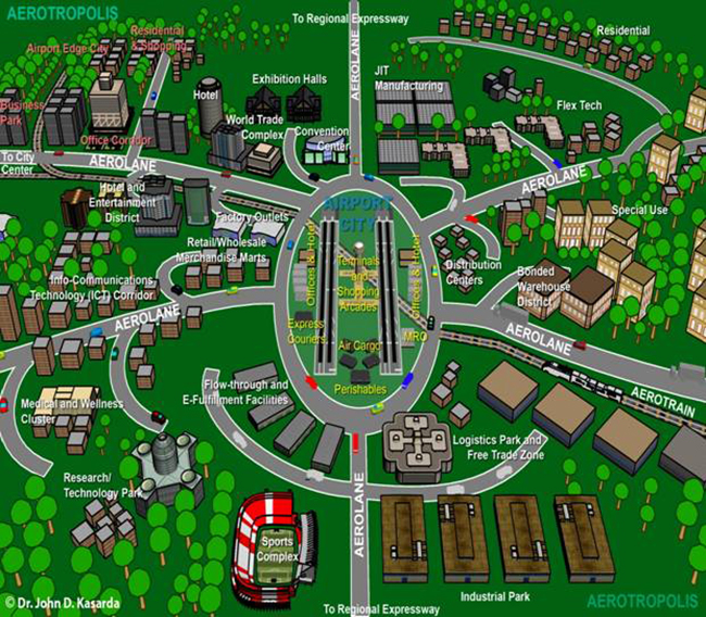 A blueprint of the Nijgadh International Airport