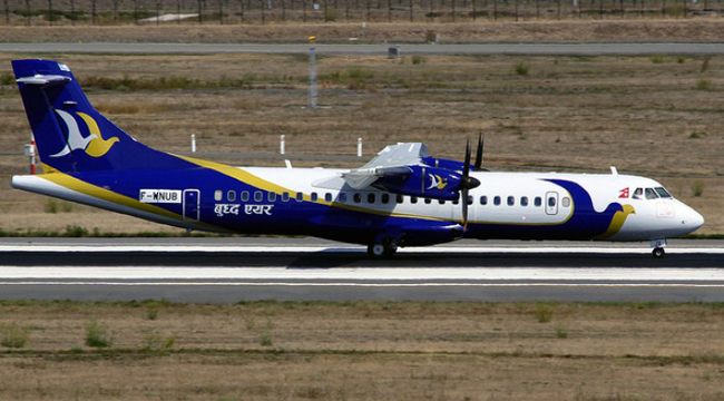 File image: A Buddha Air aircraft