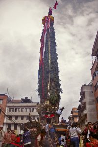 It’s time for the rain god’s procession in Nepal’s historic city Patan again!