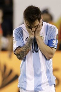 Fans around the world heartbroken after Messi quits