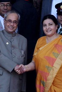 Indian President Mukherjee welcomes Nepal constitution