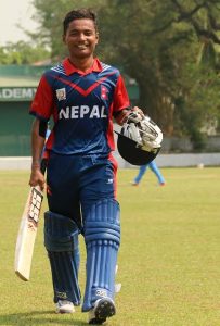 Rohit Paudel: The opening batsman who came in at no.8, scored half century