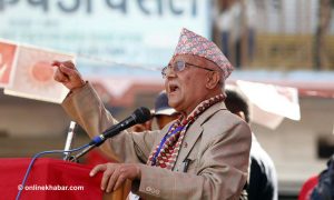 Ruling parties trying to rig polls, accuses Oli