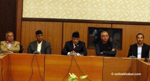 Deuba formally lays claim over government leadership; Maoist, RPP respond positively