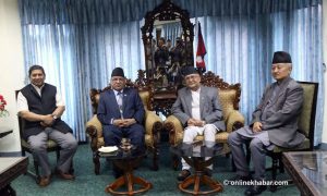 Put impeachment motion to vote immediately if no withdrawal: Oli to Dahal