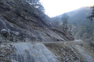 Landslide blocks Karnali Highway