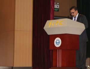 Mahara stresses resumption of Tatopani border point in Beijing