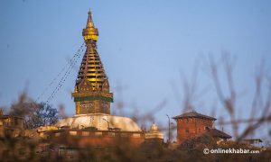 Gunla: Month-long festival begins at Swayambhu