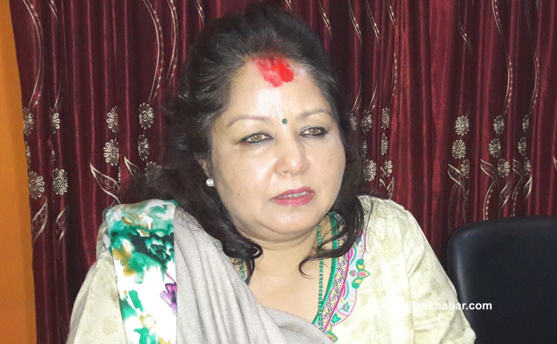 File: Nepali Congress leader Arzu Rana Deuba