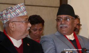 Oli, Dahal to issue directives to left alliance task force