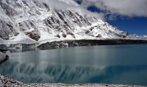 Lakes, rivers freeze in Manang and Mustang; locals fear drinking water crisis, snowfall