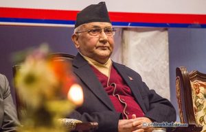 Prime Minister Oli hosts lawmakers for tea