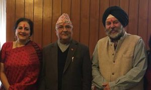 Indian Ambassador meets PM Oli ‘for Holi celebration’