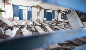 Funding crisis mars reconstruction of schools destroyed by 2015 earthquake