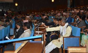 Nepali Congress warns of obstructing Parliament over suspension proposal