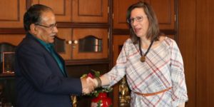 US Ambassador’s farewell meeting with Dahal