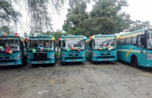 Public buses with AC facility ply Kathmandu roads for the first time tomorrow