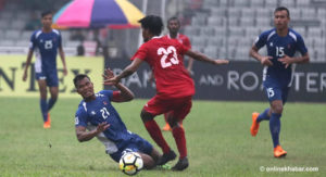 Nepal lose SAFF semifinal to Maldives