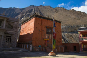 Jomsom-Kagbeni road being blacktopped