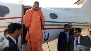 Yogi Adityanath in Janakpur for Bibaha Panchami celebration