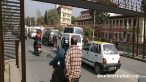 Two ‘mobile’ overhead bridges in Kathmandu