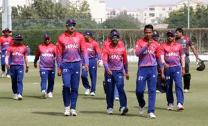 Nepal’s preliminary team for T20 World Cup Asia Qualifier announced