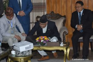 PM Oli inaugurates People’s Hydro Programme