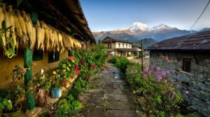 Ghandruk, popular destination for tourists in Nepal, bars visitors for 1 month