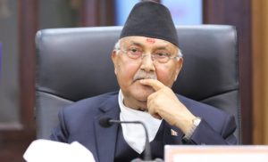 PM Oli puts off scheduled events in home district, flies to storm-hit region