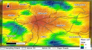 Kathmandu is getting hotter every year; but districts nearby are heating up more quickly