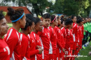 Nepal’s women footballers begin preparations for SAG