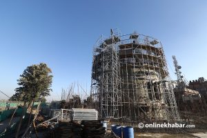 New Dharahara’s construction to be completed by mid-September 2020