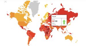 Nepal 11 positions up in Corruption Perception Index