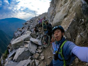 Slugging it out on two wheels: the Langtang ride I