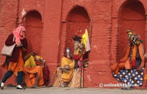 Photo feature: Varied interests of sadhus have made Pashupati area colourful on Shivaratri