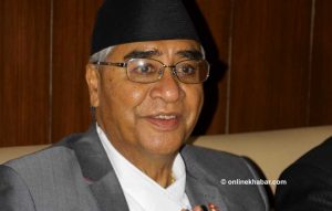 Sher Bahadur Deuba highly likely to win the Nepali Congress presidency with Singh, Nidhi’s support