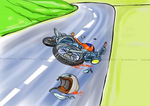 Bhaktapur road accident kills biker