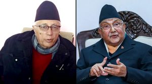 Oli, Shekhar Koirala discuss contemporary political issues