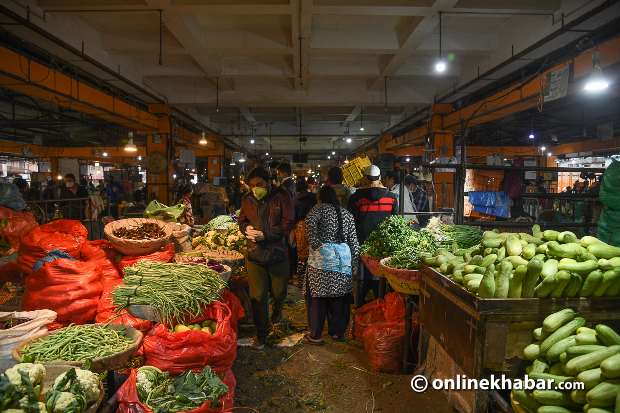 File: Kalimati Fruit and Vegetable Market fruits and vegetables