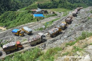 Balen Shah warns of action against those blocking garbage trucks