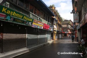 Thamel awaits tourists, but traders want to quit before their arrival