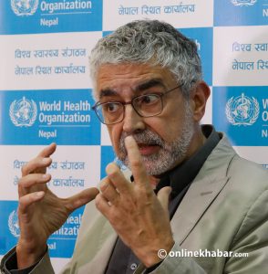 WHO Nepal chief: Instead of more tests, Nepal should focus on improving quarantine facilities