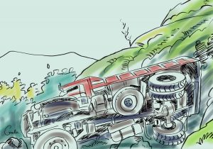 Gorkha truck accident kills 1, injures 2