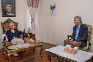 Deuba advises Oli to devise ‘special’ Covid-19 response strategy