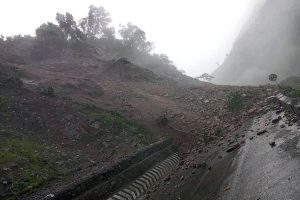 Efforts underway to reopen landslide-blocked roads