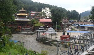 This Kushe Aunshi, Gokarneshwor Temple looks deserted