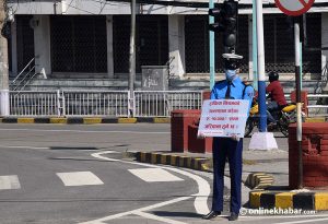 Kathmandu traffic police books over 17,000 drivers and riders in a week