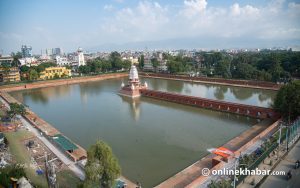 After 5+ years, Ranipokhari is full of water, and life, again