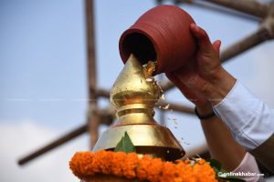 Ranipokhari’s Balgopaleshwar temple gets its pinnacle back