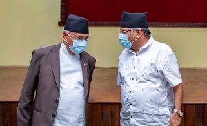 Oli, Dahal ‘not talking’ since cabinet reshuffle